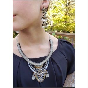 Stella & Dot Set Necklace & Earrings